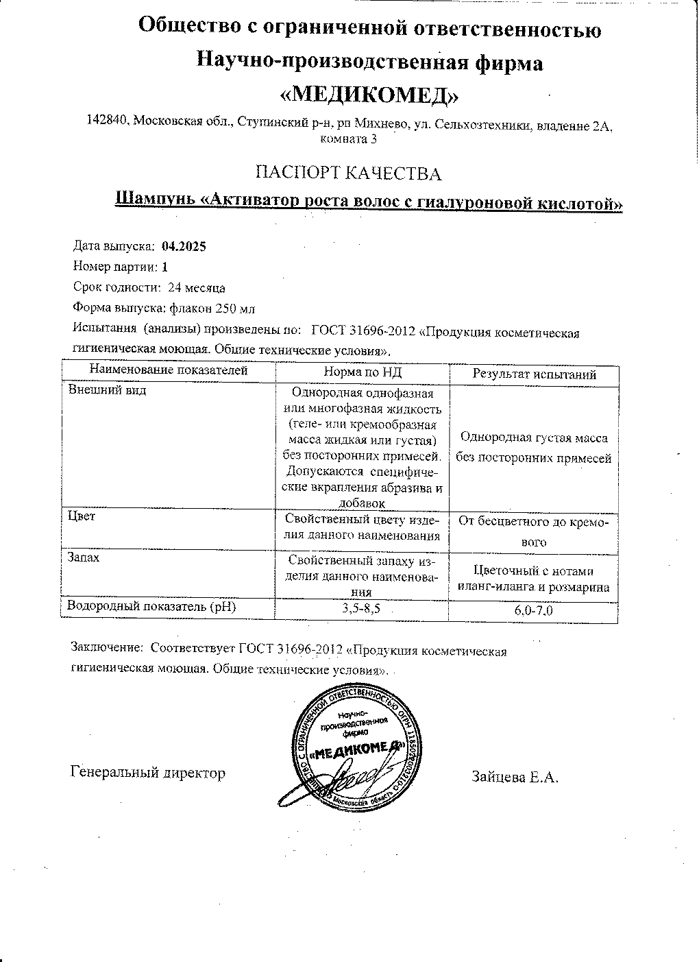 Паспорт №042025
